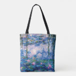 Monet’s Water Lilies Tote Bag<br><div class="desc">Monet’s Water Lilies.  
Please visit my store for more interesting design and more colour choice => zazzle.com/iwheels*</div>