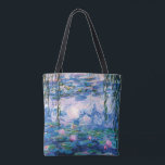 Monet’s Water Lilies Tote Bag<br><div class="desc">Monet’s Water Lilies.
Please visit my store for more interesting design and more colour choice => zazzle.com/iwheels*</div>
