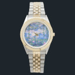 Monet’s Water Lilies Watch<br><div class="desc">Please visit my store for more interesting design and more colour choice. => zazzle.com/iwheels*</div>