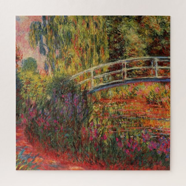 Monet’s Water Lily Pond Jigsaw Puzzle (Vertical)