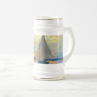 Monet Sailboat at Le Petit-Gennevilliers