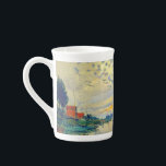Monet Sailboat at Le Petit-Gennevilliers Bone China Mug<br><div class="desc">Bone China Mug featuring Claude Monet’s oil painting Sailboat at Le Petit-Gennevilliers (1874). A serene sailboat sails the waters in Paris,  France. Perfect for lovers of Impressionism and French art collectors!</div>