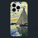 Monet - Sailboat at le Petit Gennevilliers, Case-Mate iPhone 14 Pro Case<br><div class="desc">Claude Monet famous painting,  Sailboat at le Petit Gennevilliers.</div>