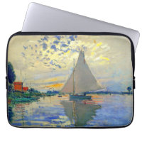 Monet Sailboat at Le Petit-Gennevilliers