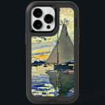 Monet - Sailboat at le Petit Gennevilliers, OtterB<br><div class="desc">Claude Monet painting,  Sailboat at le Petit Gennevilliers</div>