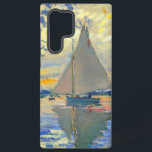 Monet Sailboat at Le Petit-Gennevilliers Samsung Galaxy Case<br><div class="desc">Samsung Galaxy Case featuring Claude Monet’s oil painting Sailboat at Le Petit-Gennevilliers (1874). A serene sailboat sails the waters in Paris,  France. Perfect for lovers of Impressionism and French art collectors!</div>