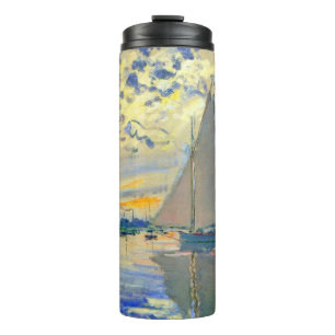 Monet Sailboat at Le Petit-Gennevilliers Thermal Tumbler