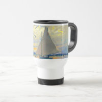 Monet Sailboat at Le Petit-Gennevilliers