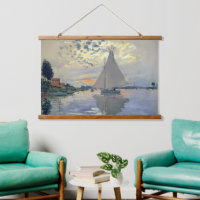 Monet Sailboat French Impressionism Classic Art