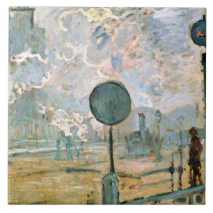 Monet - Saint-Lazare Station, Exterior Tile