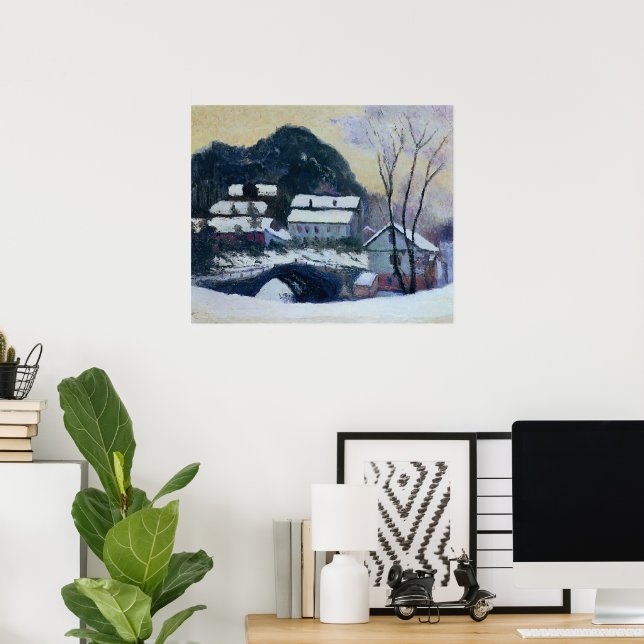 Monet - Sandviken, Norway Poster (Home Office)