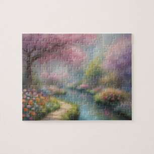 Monet Style Fantasy Jigsaw Puzzle