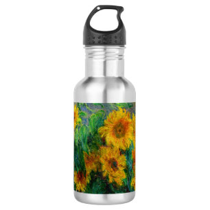 Monet Sunflowers 532 Ml Water Bottle
