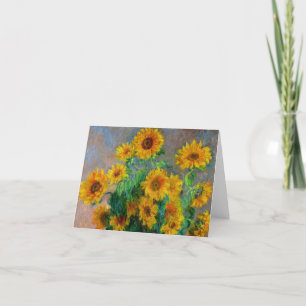 Monet Sunflowers Announcement