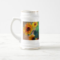 Monet Sunflowers