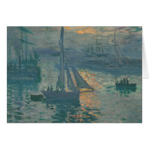 Monet Sunrise Marine Impressionnisme peinture