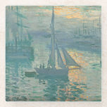 Monet Sunrise Sail Coaster<br><div class="desc">Start your day with calm, not chaos. This Claude Monet–inspired coaster brings serene ocean sunrise vibes, blending soft blue and warm orange tones for instant relaxation. Perfect for art lovers and dreamers, it turns every coffee break into a quiet escape. Functional, aesthetic, and effortlessly classy—your table just got an upgrade....</div>