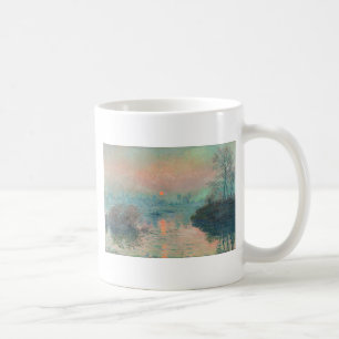 Monet Sunset on the Seine Fine Art Impressionism  Coffee Mug