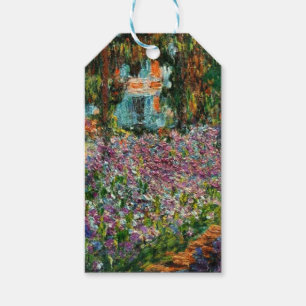 Monet The Artist’s Garden at Giverny Gift Tags