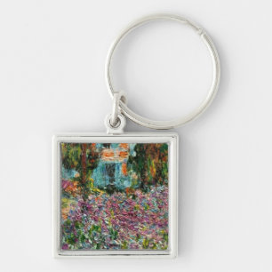 Monet The Artist’s Garden at Giverny Keychain