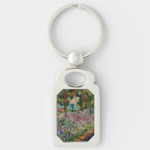 Monet The Artist’s Garden at Giverny Keychain