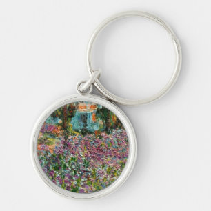 Monet The Artist’s Garden at Giverny Keychain