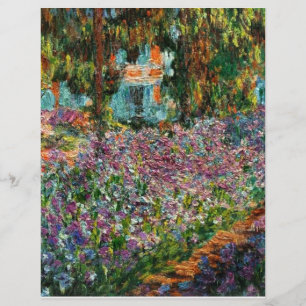 Monet The Artist’s Garden at Giverny Letterhead