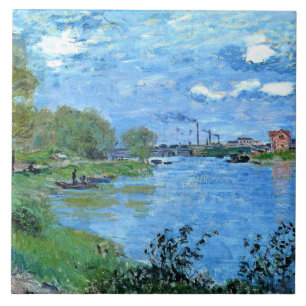 Monet - The Banks of the Seine at la Grand Jatte, Tile