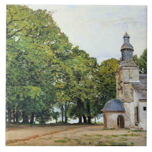Monet - The Chapel Notre-Dame artwork, Tile