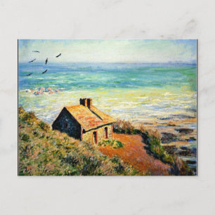 Monet - The Customs House, Morning Effect Postcard