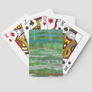 Monet The Japanese Footbridge Playing Cards