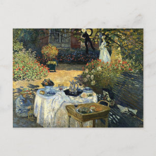 Monet - The Luncheon Postcard