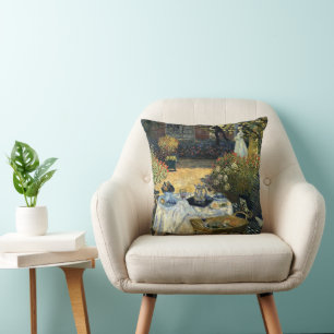 Monet - The Luncheon Throw Pillow