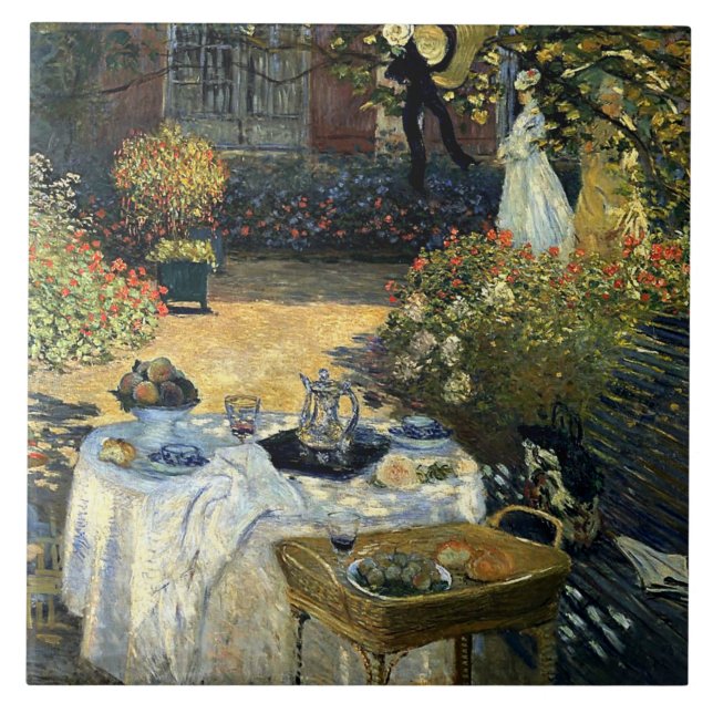 Monet - The Luncheon Tile (Front)