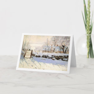 Monet The Magpie Greeting Card
