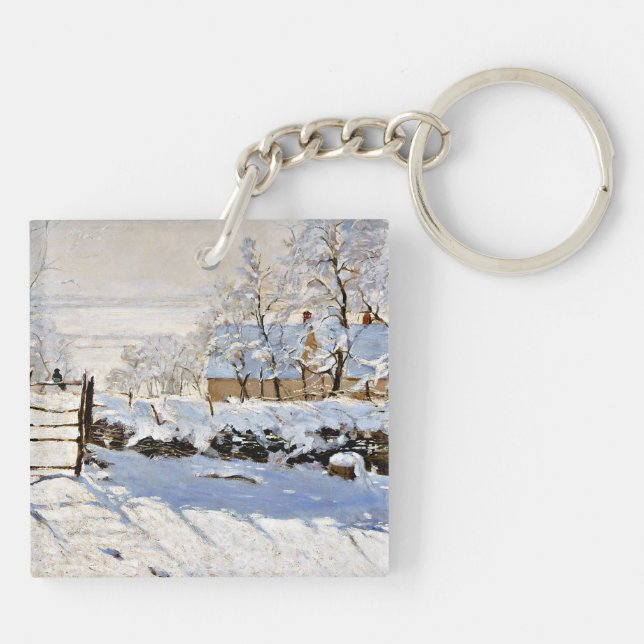 Monet - The Magpie Keychain (Back)