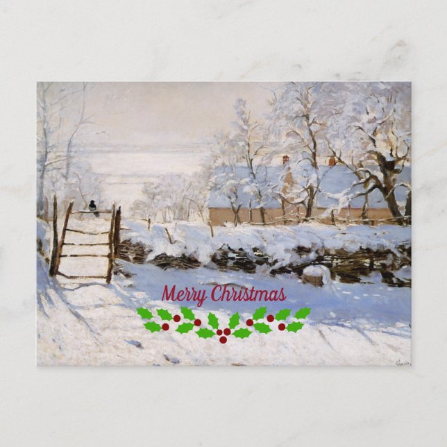 Monet - The Magpie Postcard (Front)
