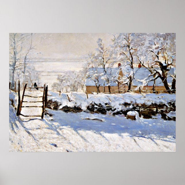 Monet - The Magpie Poster (Front)