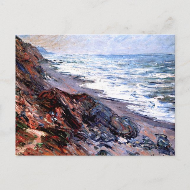 Monet - The Sea at Pourville Postcard (Front)