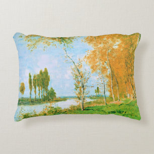Monet - The Spring in Argenteuil, Accent Pillow