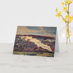 Monet - The Train, 1872, Card