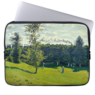 Monet - The Train in the Country Laptop Sleeve