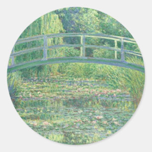Monet The Water Lily Pond Sticker