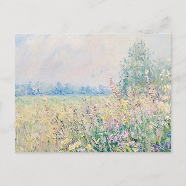 Monet Vintage Art Postcard (Front)