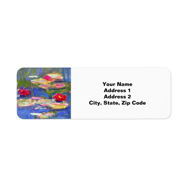 Monet Water Lilies  (Front)