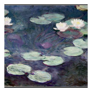 Monet - Water Lilies 1897-1899, Poster