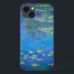 Monet Water Lilies 1906 iPhone 13 Case<br><div class="desc">iPhone Case featuring Claude Monet’s oil painting Water Lilies (1906). A serene still life of the interplay between light and reflection upon beautiful water lilies in a pond. A great gift for fans of impressionism and French art.</div>