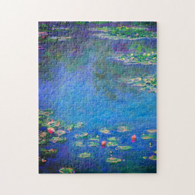 Monet Water Lilies 1906 Jigsaw Puzzle (Vertical)