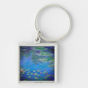 Monet Water Lilies 1906 Keychain