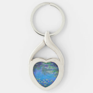 Monet Water Lilies 1906 Keychain